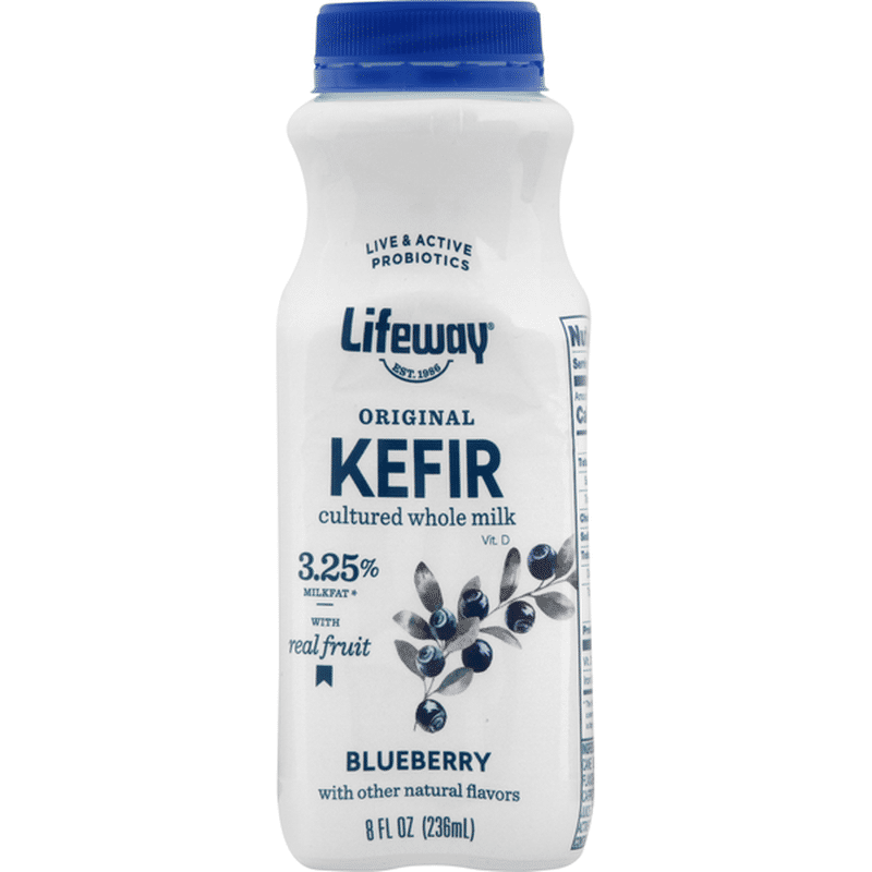 Lifeway Kefir, Original, Blueberry (8 Oz) - Instacart