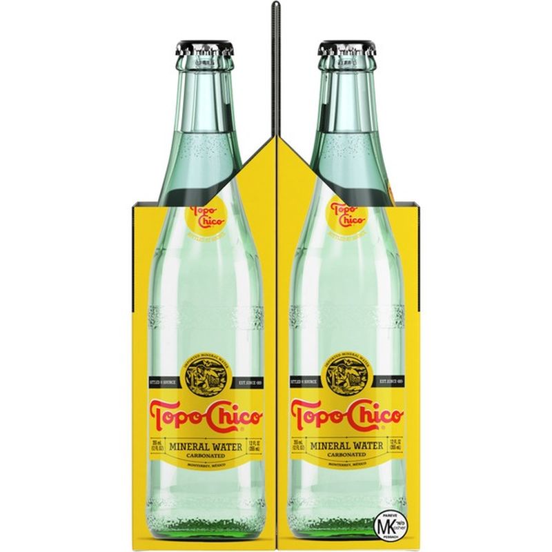 Topo Chico Sparkling Mineral Water Glass Bottles (12 oz) Instacart