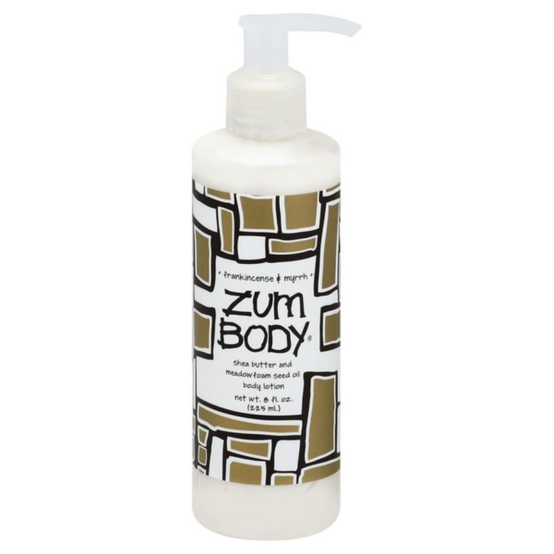 Zum Body Body Lotion, Frankincense & Myrrh (8 oz) - Instacart