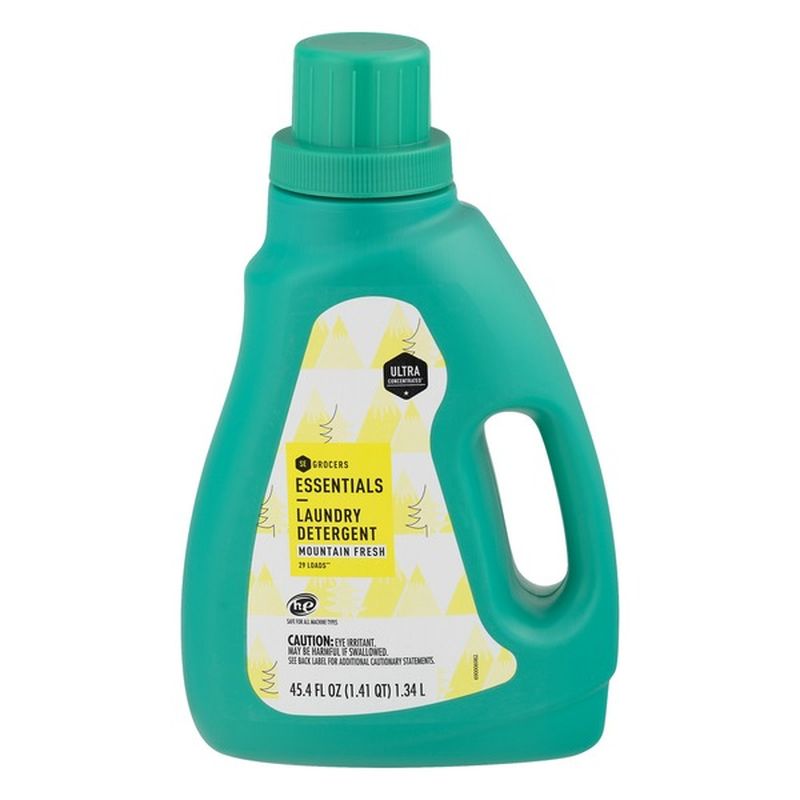 Essentials Laundry Detergent Mountain Fresh (45.4 fl oz) Instacart