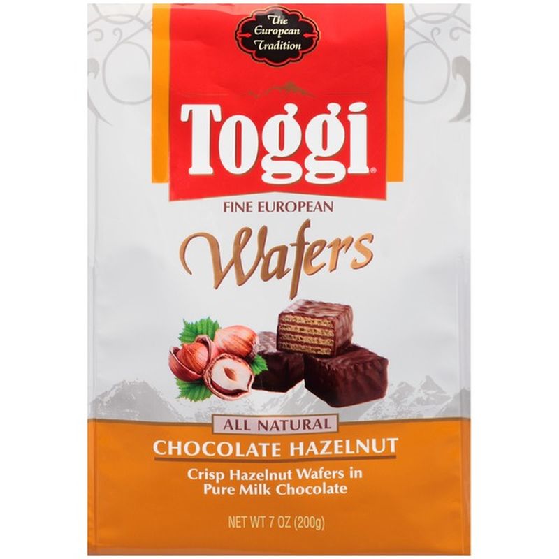 Toggi Fine European Wafers Chocolate Hazelnut Wafers (7 oz) Instacart
