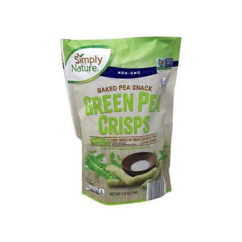 Simply Nature Green Pea Crisps (3.3 oz) Instacart