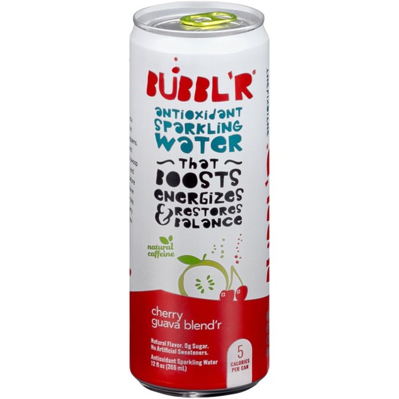 Bubbl'r Cherry Guava Blend'r Antioxidant Sparkling Water (12 fl oz