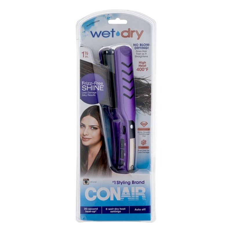 wet to dry straightener