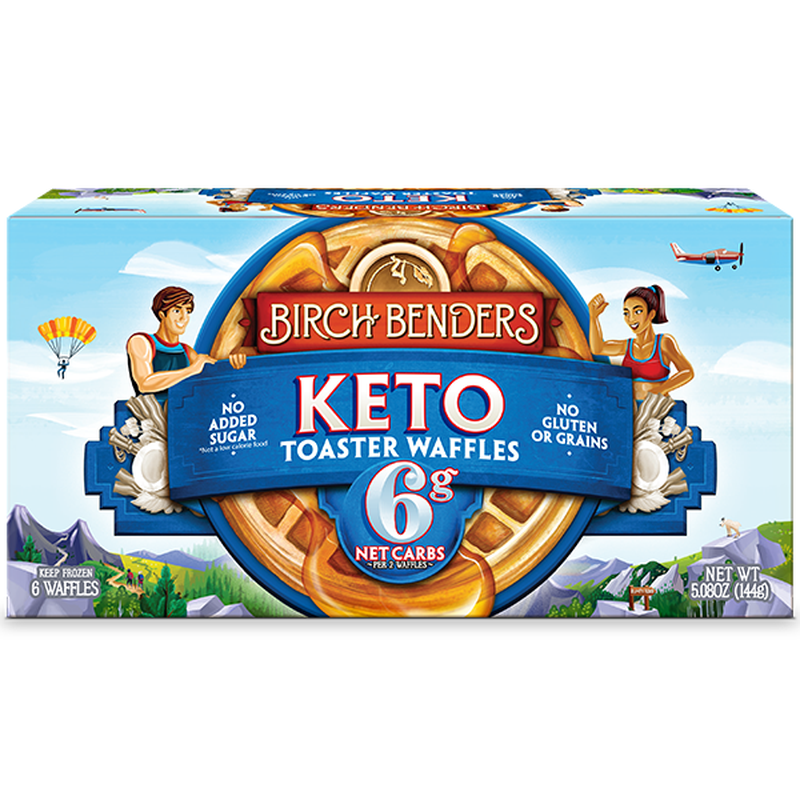 Birch Benders Toaster Waffles, Keto (6 each) Delivery or Pickup Near Me
