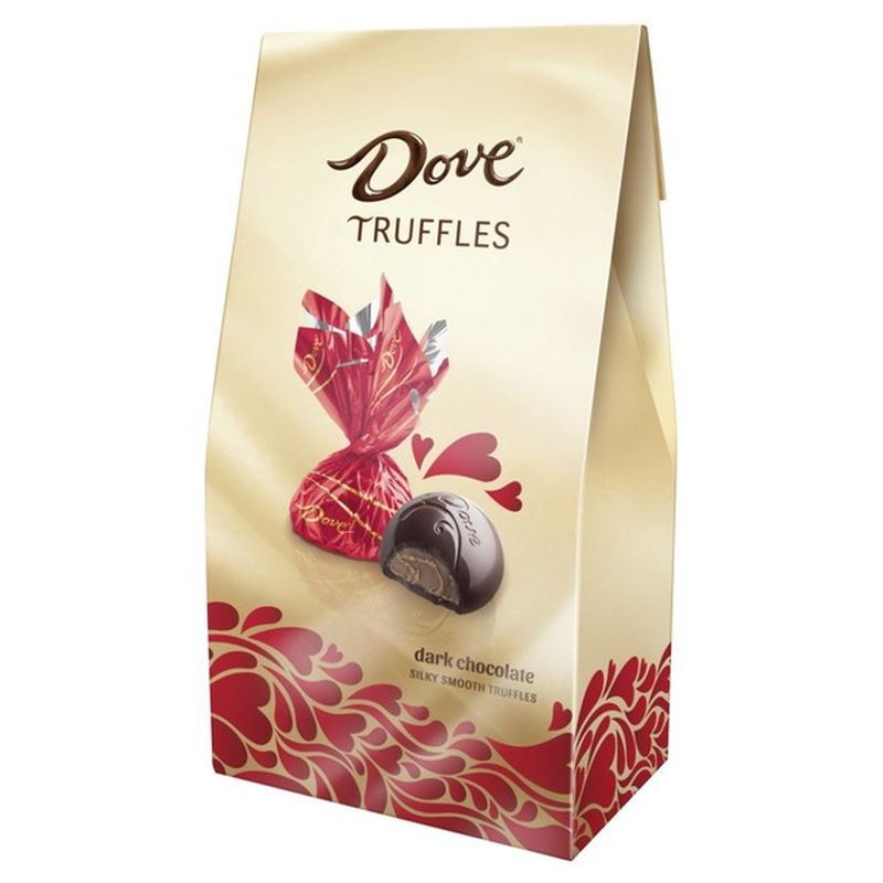 dove valentines day milk chocolate truffles 5 31 oz