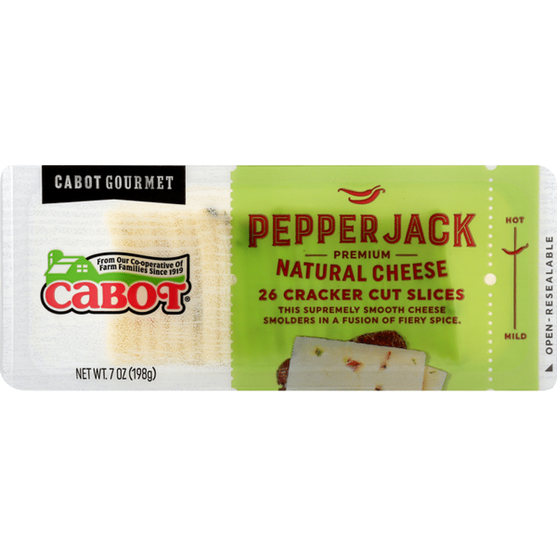 Cabot Cheese Cheese, Pepper Jack Cheddar Cracker Cuts (7 oz) Instacart