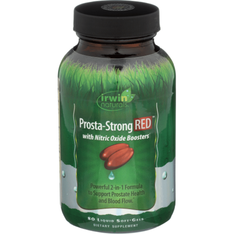 Irwin Naturals Prostastrong Red With Nitric Oxide Booster Dietary