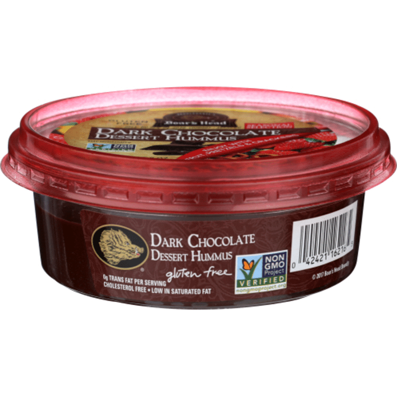 Boar's Head Dessert Hummus, Gluten Free, Dark Chocolate (8 oz) - Instacart