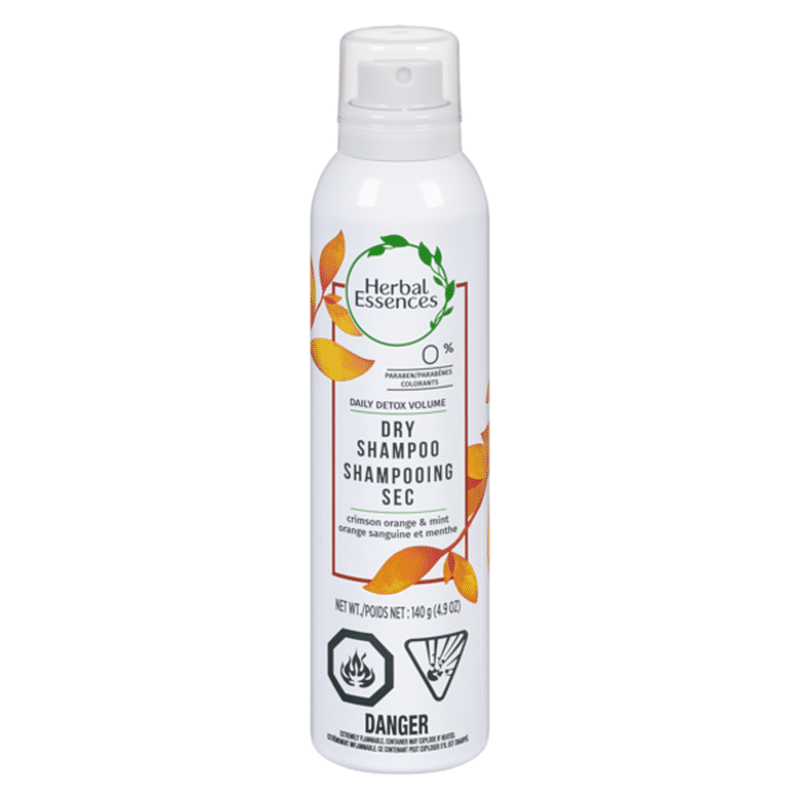 Herbal Essences Daily Detox Volume Dry Shampoo Crimson Orange & Mint (4