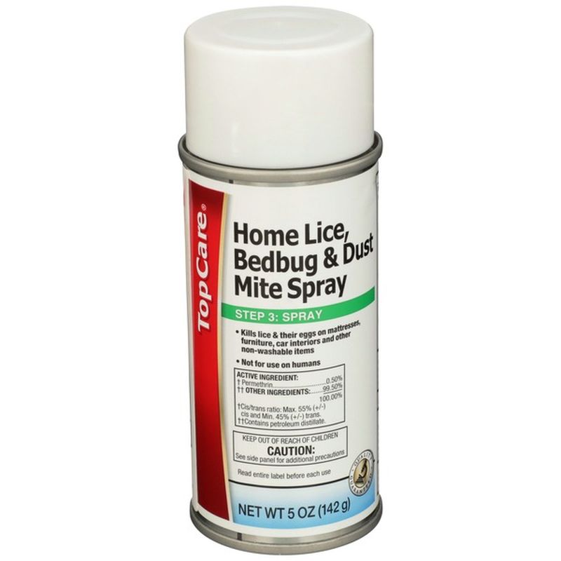 TopCare Home Lice, Bedbug & Dust Mite Spray (5 oz) Instacart
