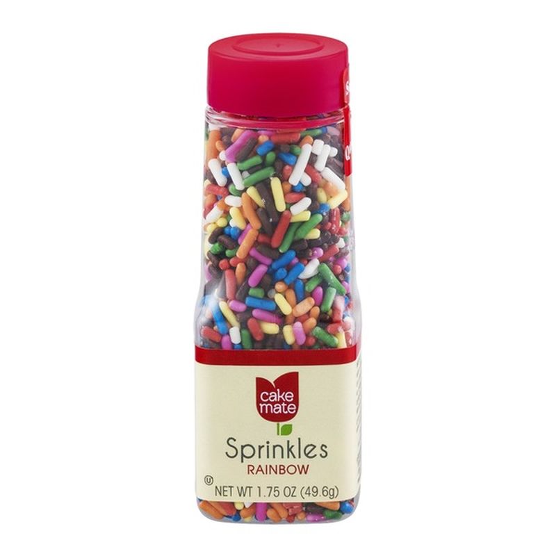Cake Mate Sprinkles, Rainbow (1.75 oz) Instacart
