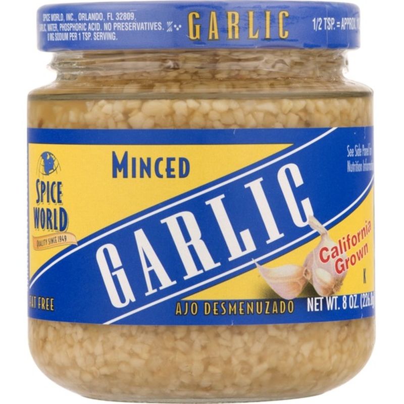 Pc Minced California Garlic