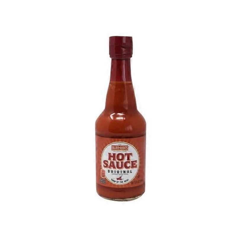 Burman's Hot Sauce (12 fl oz) Instacart