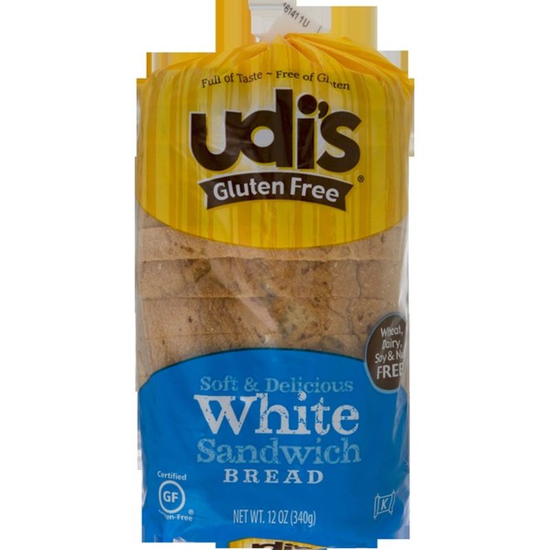 Udis Sandwich Bread, Soft White (12 oz) from Zabar's Instacart