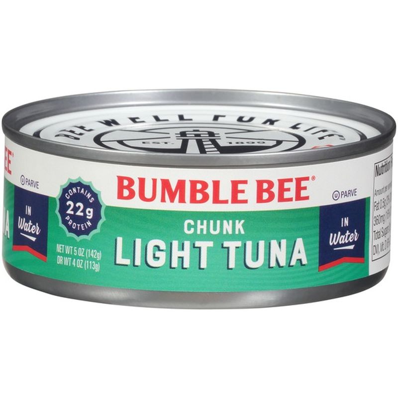 Bumble Bee Chunk Light Tuna in Water (5 oz) Instacart
