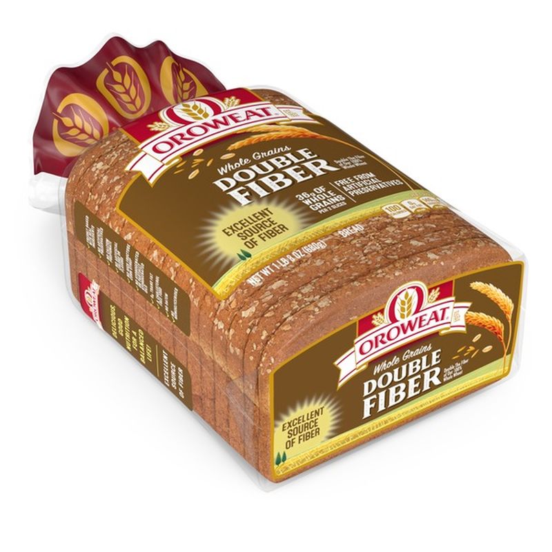 Brownberry/Arnold/Oroweat Double Fiber Bread (24 oz) Instacart