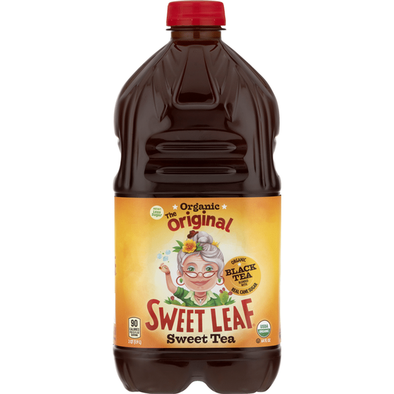 Sweet Leaf Tea Co Sweet Tea, Organic, The Original (64 fl oz) Instacart