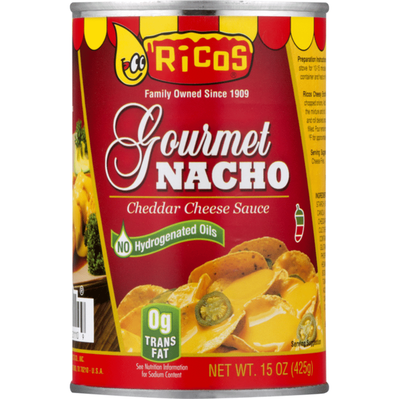 Ricos Gourmet Nacho Cheddar Cheese Sauce (15 oz) from Walmart Instacart