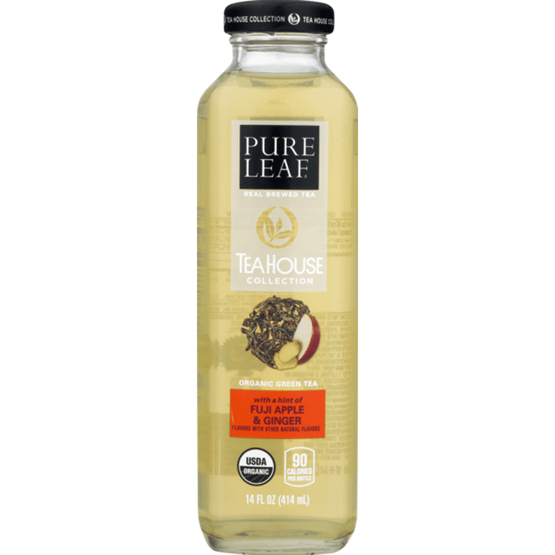 Pure Leaf Tea House Organic Green Tea With Fuji Apple & Ginger (14 fl