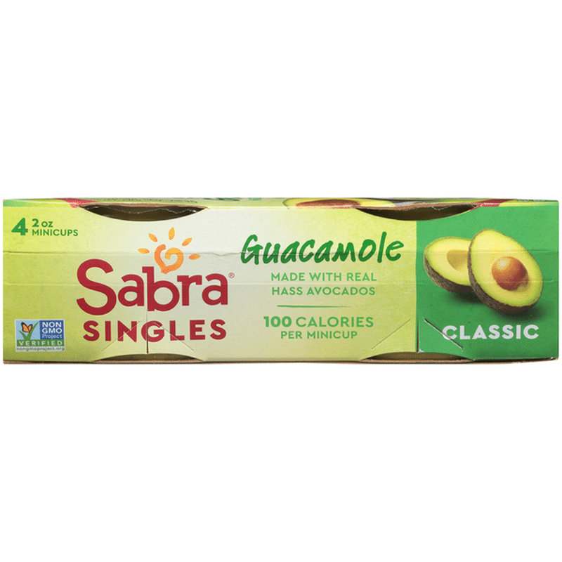Sabra Classic Singles Guacamole (8 oz) - Instacart