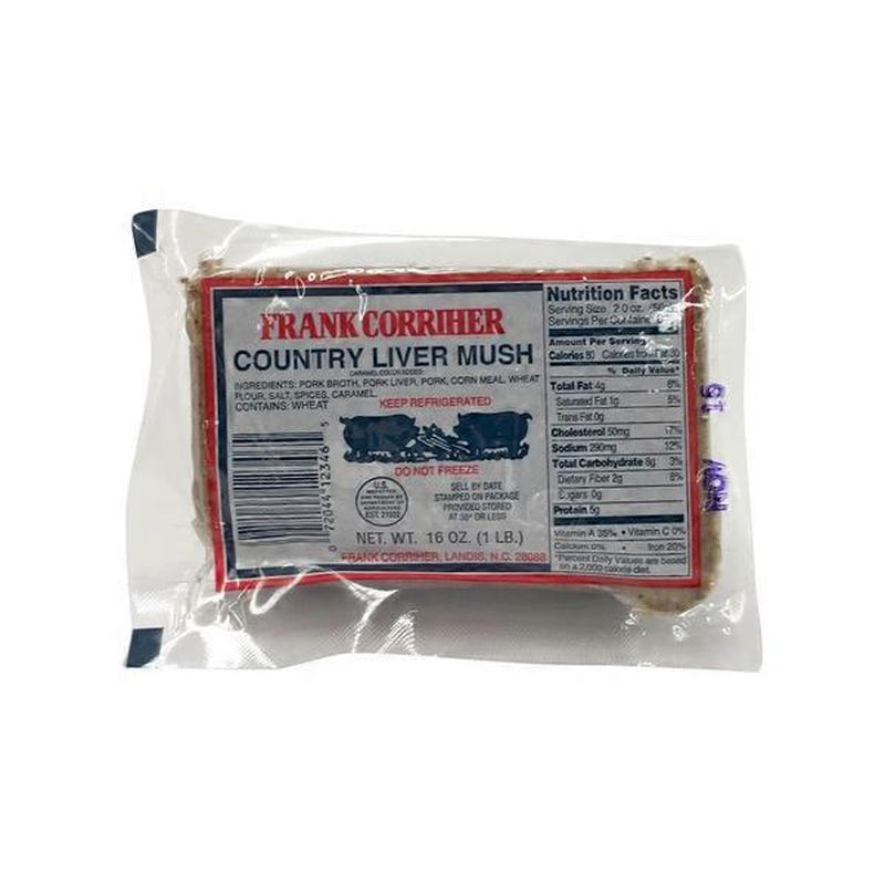Frank Corriher Country Liver Mush (16 oz) Instacart