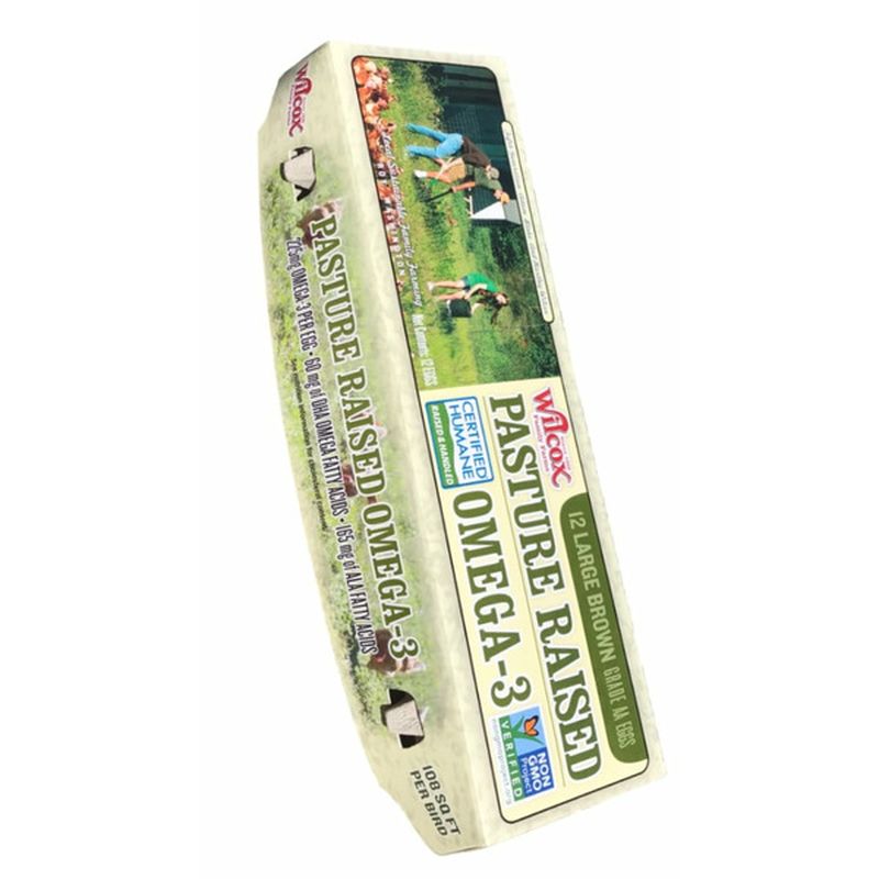 Wilcox Family Farms 12 Large Brown Grade Aa Eggs
