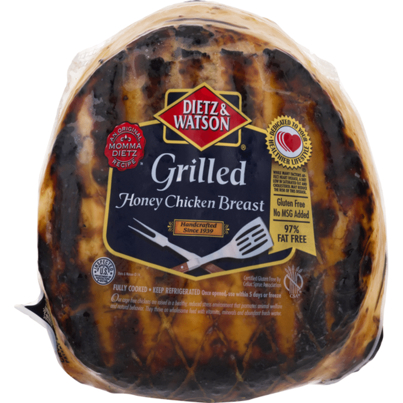 Dietz & Watson Grilled Honey Chicken Breast (1 ct) - Instacart