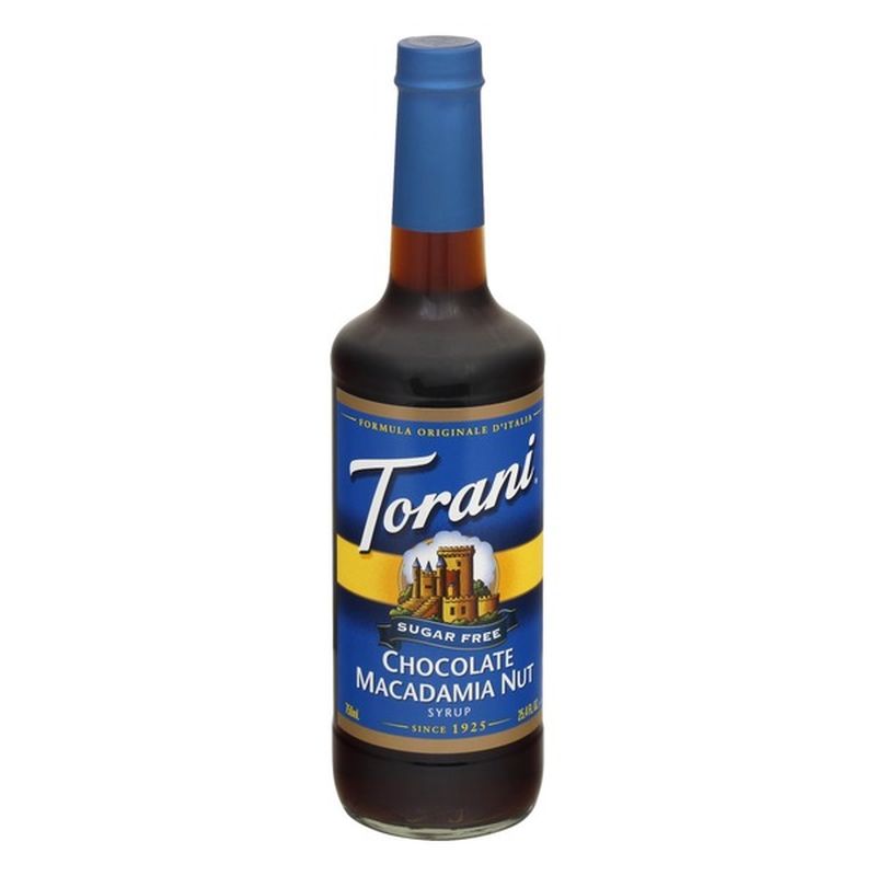 Torani Syrup, Sugar Free, Chocolate Macadamia Nut (750 ml) from Smart & Final Instacart