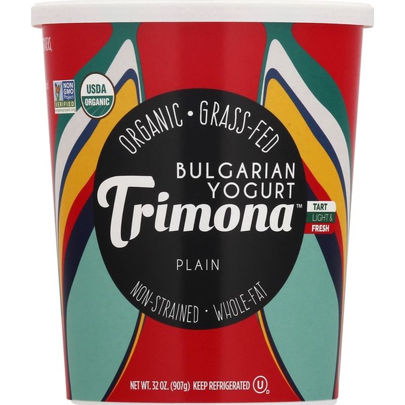 Trimona Yogurt, Organic, Bulgarian, Plain