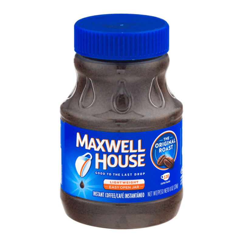 Maxwell House Original Roast Instant Coffee (8 oz) from Stop & Shop