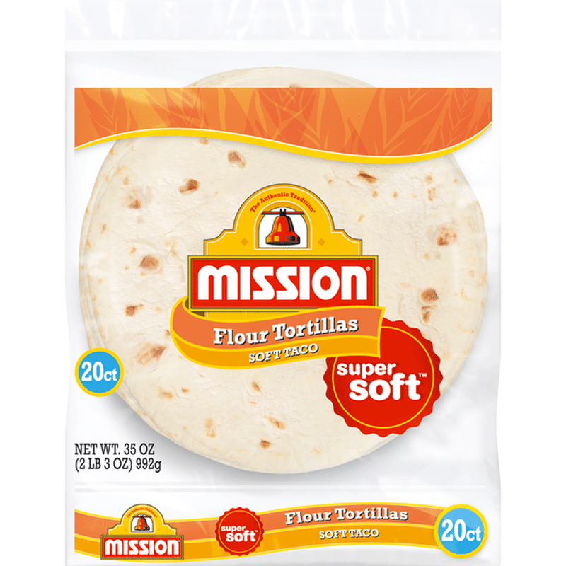 Mission Flour Tortillas 20 Ct Instacart