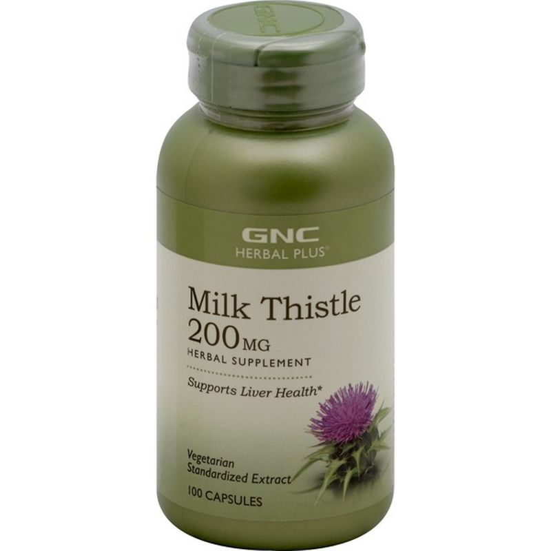 milk thistle 200 mg