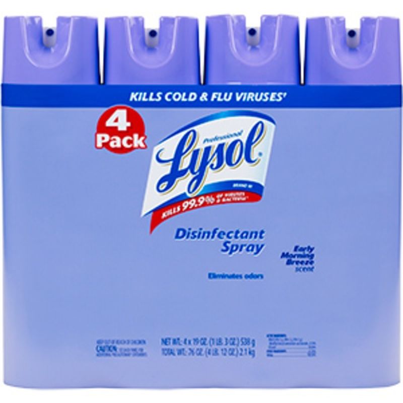 Lysol Disinfecting Spray, Early Morning Breeze (19 oz) from Costco Instacart
