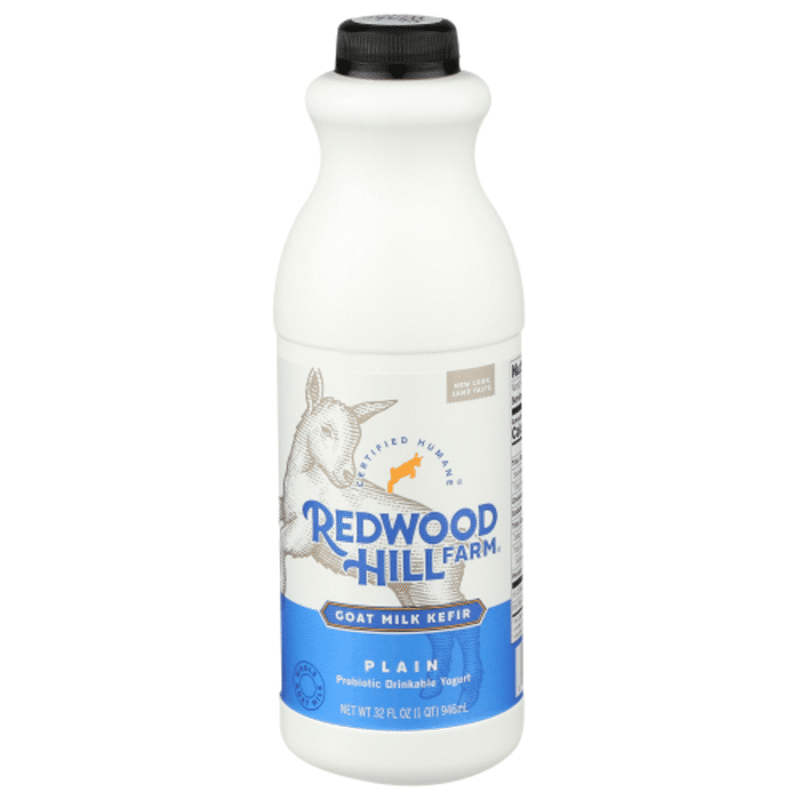 Redwood Hill Farm Goat Milk Kefir, Plain (32 oz) Instacart