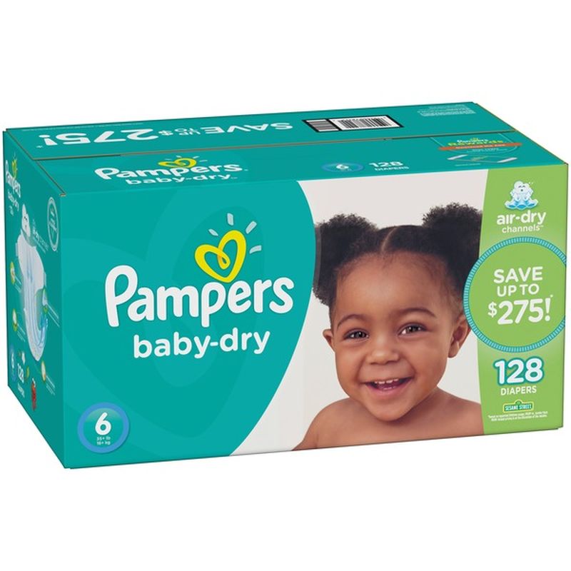 pampers large 128