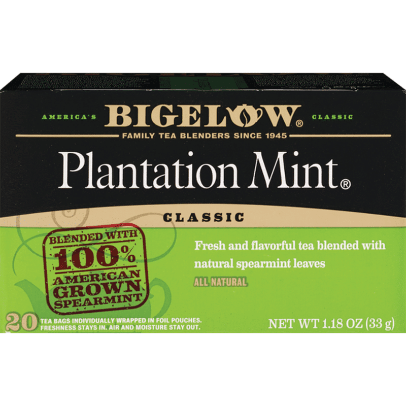 Bigelow Tea, Perfectly Mint, Classic, Bags (20 ct) from CVS Pharmacy