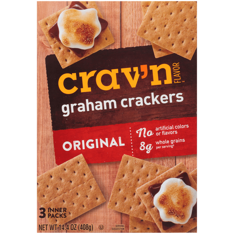 Crav'n Flavor Original Graham Crackers (14.4 oz) Instacart