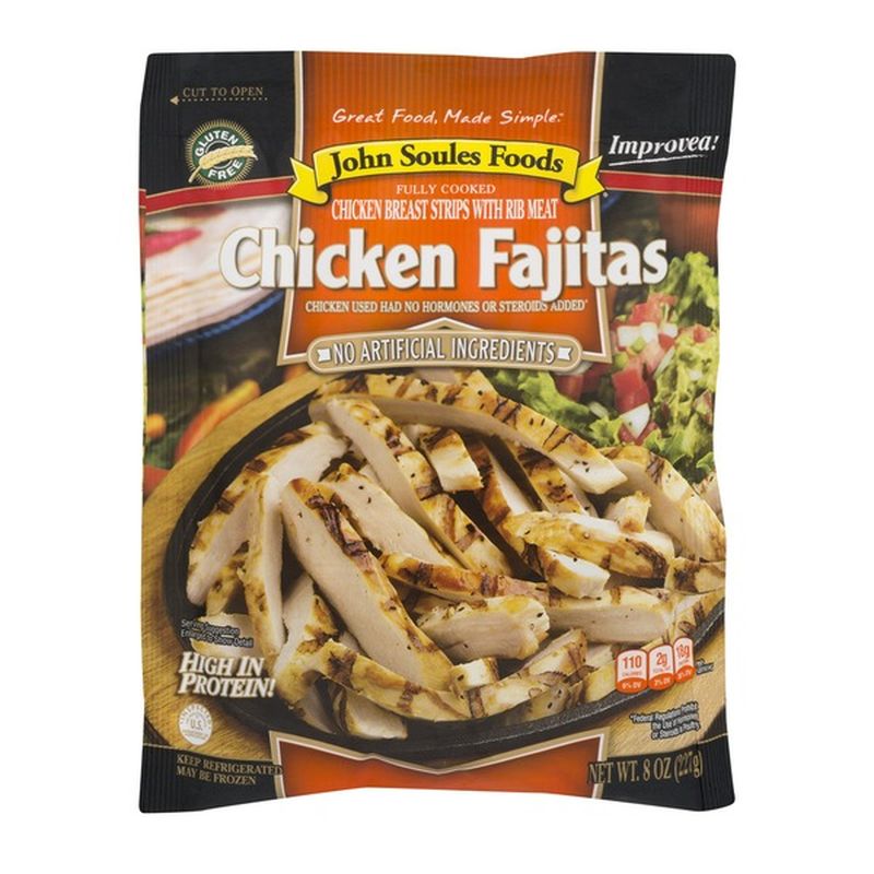 John Soules Foods Chicken Fajitas (454 g) from Walmart Instacart
