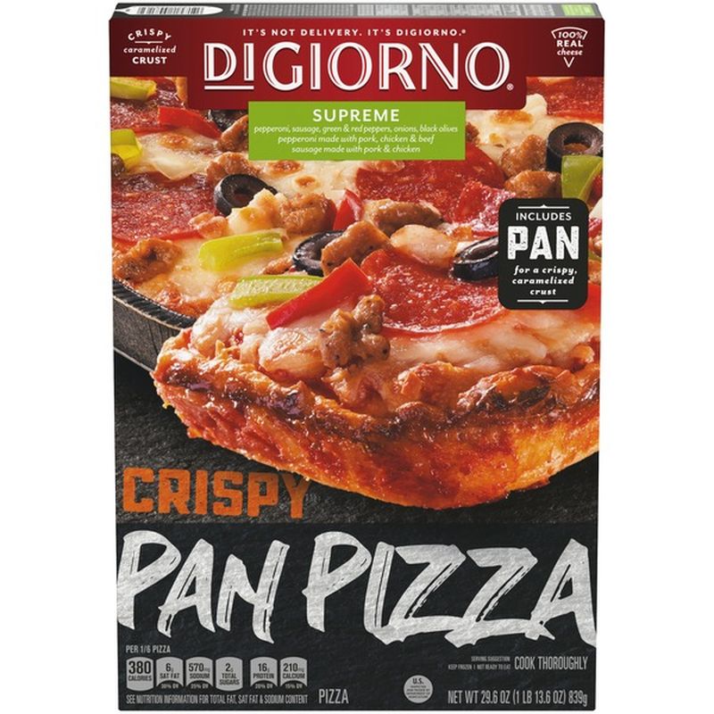 Digiorno Supreme Crispy Pan Frozen Pizza 296 Oz From Publix Instacart