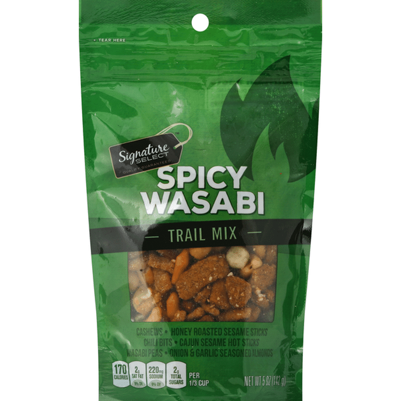 Signature Select Trail Mix, Spicy Wasabi (5 oz) Instacart