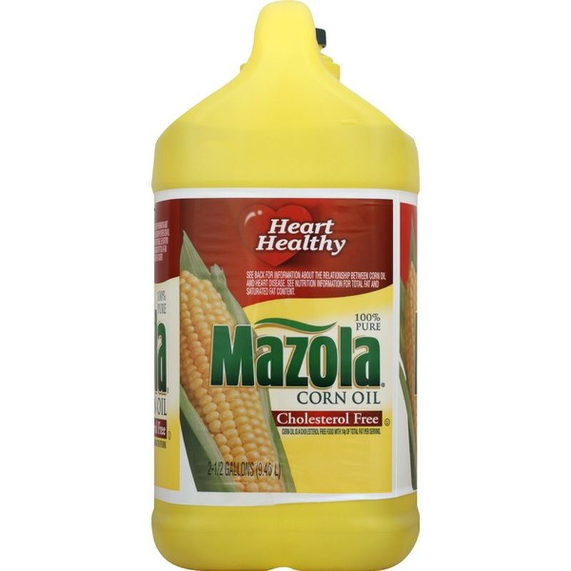 Mazola Corn Oil, Cholesterol Free (2.5 gal) Instacart