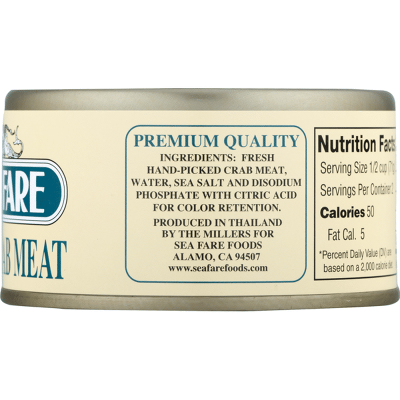 Sea Fare Claw Crab Meat (6.5 oz) from Publix Instacart