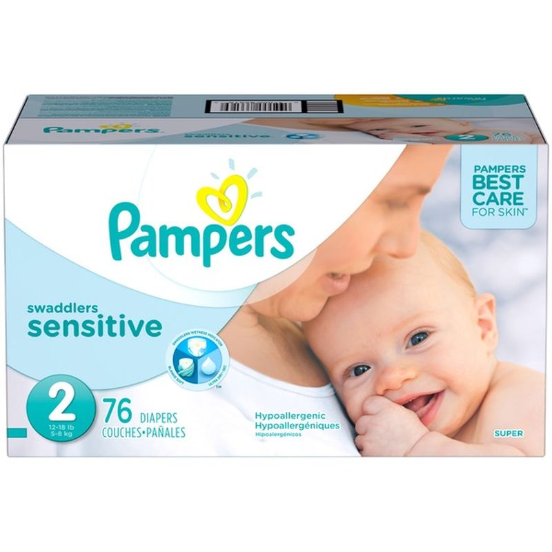 pampers sensitive 2