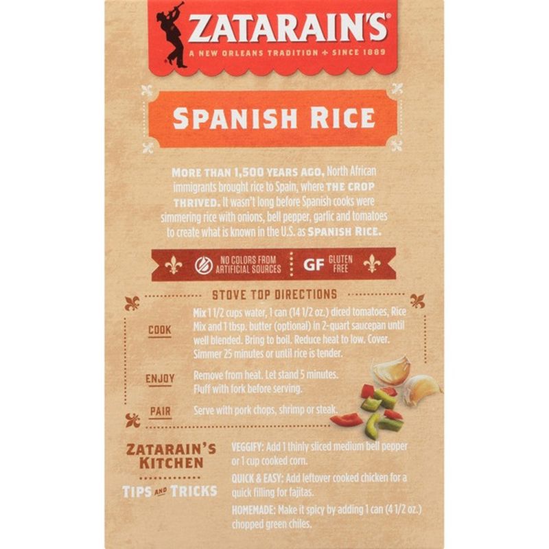 Zatarain's® Spanish Rice (6.9 oz) Instacart