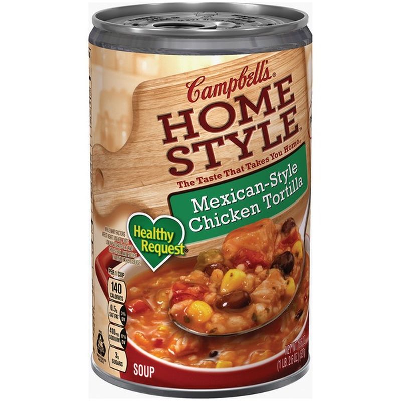 Campbell's® Mexican-Style Chicken Tortilla Soup (18.6 oz) from Smart ...