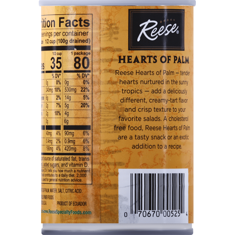 Reese Hearts of Palm, Select (14 oz) Instacart