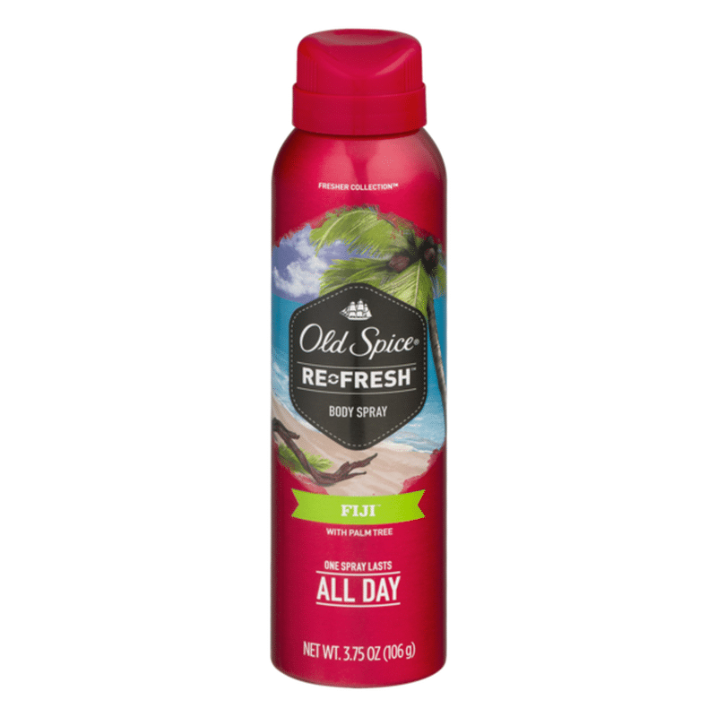 Old Spice Fresher Fiji Scent Body Spray for Men (3.75 oz) from ShopRite