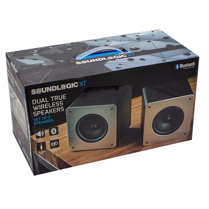 Sound Logic Dual True Wireless Portable Speakers