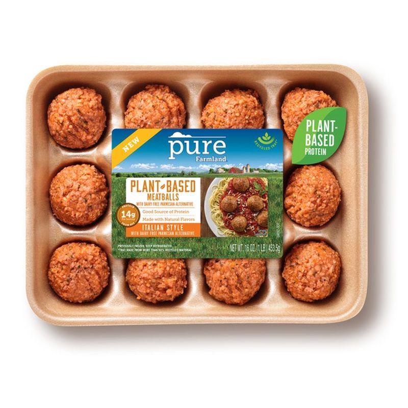 Farmland Meatballs, PlantBased, Italian Style (16 oz